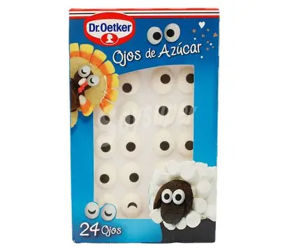 DECO AZUCAR OJOS 454GR