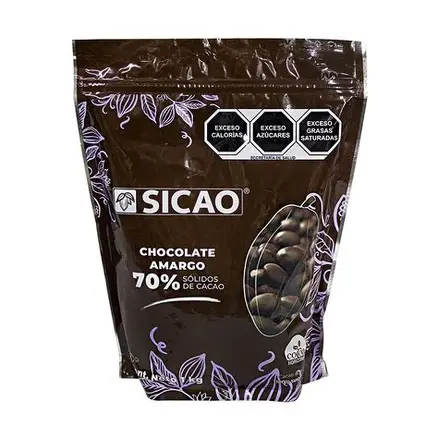 CHOCO AMARGO 70% SICAO 1kg