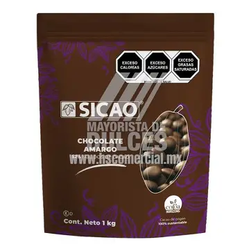 CHOCO SEMIAMARGO 52% SICAO 1kg