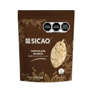 CHOCO BLANCO 30.5% SICAO 1kg