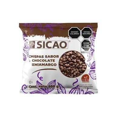 CHISPAS SEMIAMARGO SICAO 500gr