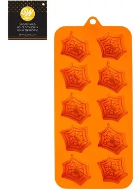 MOLDE SILICON TELARAÑA C/10 CAVIDADES