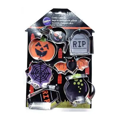 JUEGO CORTADOR HALLOWEEN CASA ENCANTADA MET C/6