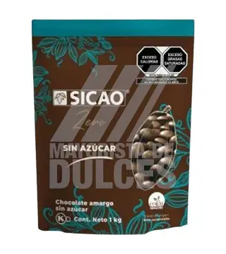 CHOCO S/AZUCAR PASTILLA 10KG SICAO