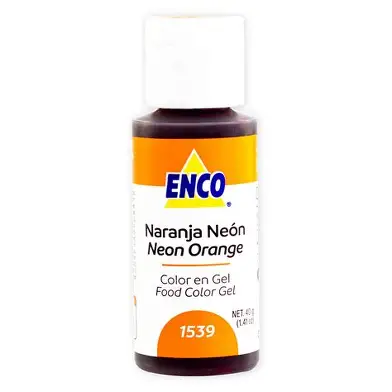 GEL 40g NARANJA NEON ENCO