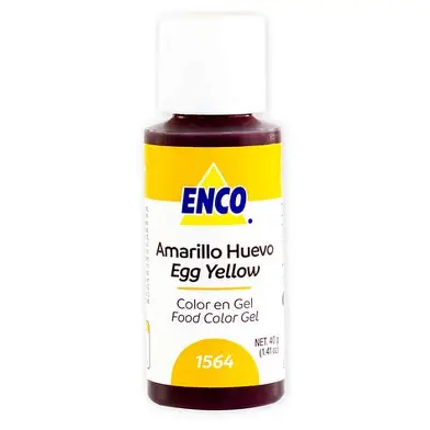 GEL 40g AMARILLO HUEVO ENCO