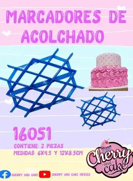 MARCADOR ACOLCHADOS X2 CHERRY