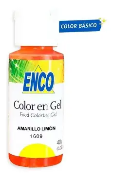 GEL 40g AMARILLO LIMON ENCO