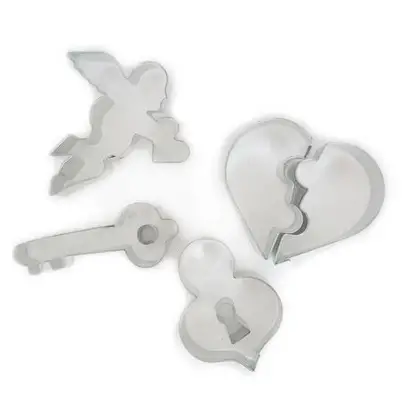 SET CORTADORES MINI SAN VALENTIN C/5