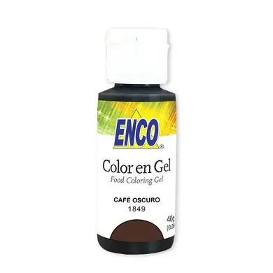 GEL 40g CAFÉ OSCURO ENCO