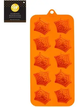 MOLDE SILICON TELARAÑA C/10 CAVIDADES