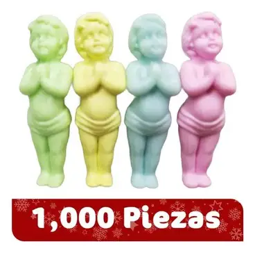 MUÑECO ROSCA DE LA SUERTE PAQUETE 1000 PIEZAS