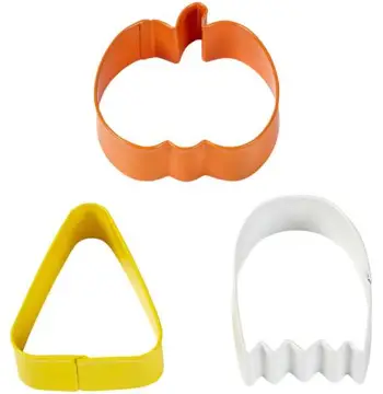 CORTADORES FANTASMA CALABAZAY MAIZ 3PZS