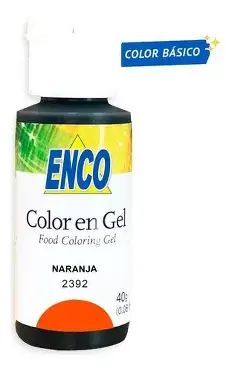 GEL 40g NARANJA ENCO