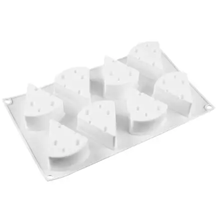 MOLDE CHEESE CAKE SILICON 8 CAV