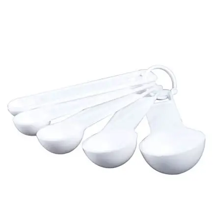 JGO 5 CUCHARAS MED PLAST BLANCA
