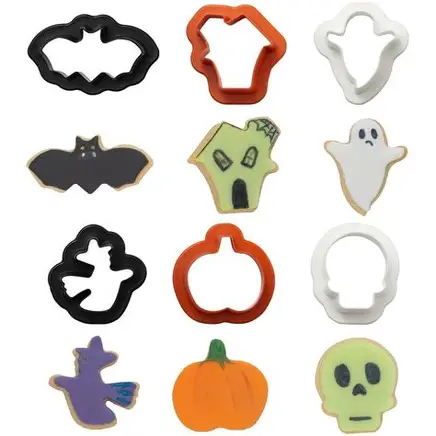 CORTADOR GALLETA AINOX HALLOWEEN 6PZ