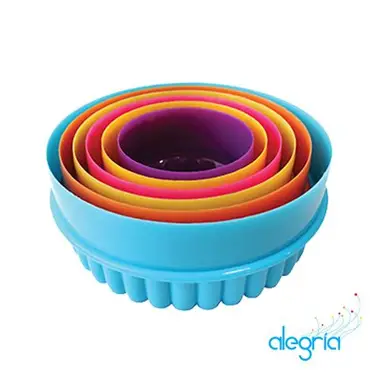 SET CORTADOR/GALLETA REDONDO/RIZ 6PZS