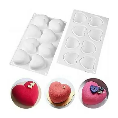 MOLDE SILI CORAZON DIMENSIONAL