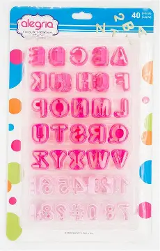 JGO CORTADOR PLAST ALFABETO 40pz