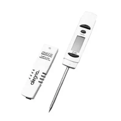 TERMOMETRO DIGITAL LCD BLANCO -40°a230°C