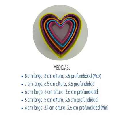 CORTADOR PLAST CORAZONES