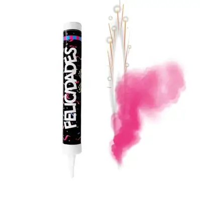 VELA BENGALA REVELACION ROSA OZ