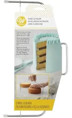 NIVELADOR DE PASTEL 12" SIN MANGO METAL