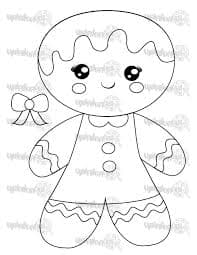 MOLDE SILI NIÑA JENGIBRE