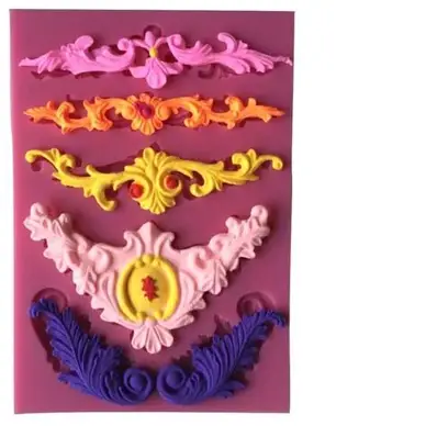 MOLDE SILI/BROWN FIGURAS ARABESCO