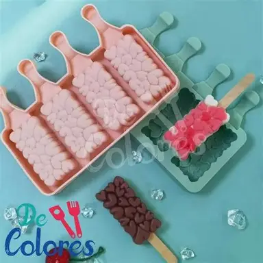 MOLDE HIELO CORAZON 18 CAV