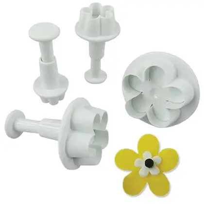 JGO CORTADOR EYECTOR FLOR 5 PETALOS 4 PZ