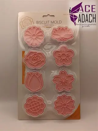 JGO CORTADOR PLAST FLOR CORAZON ESTRE 8PZ