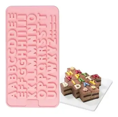 MOLDE LETRAS ROSA MINUSCULA