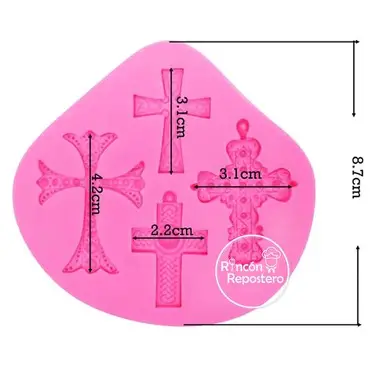 MOLDE SILICON CRUCES