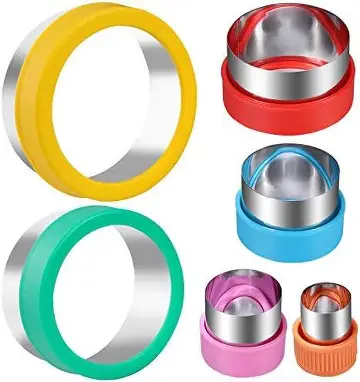 JGO CORTADOR METAL CIRCULO 6pz