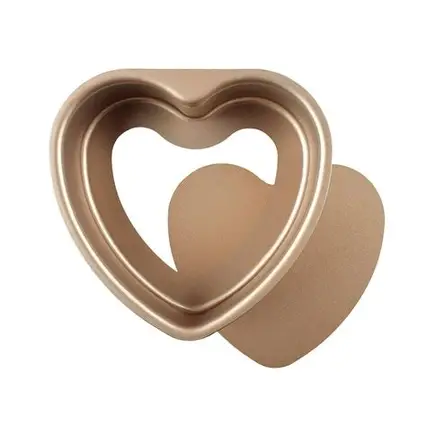 MOLDE ACERO TARTA CORAZON