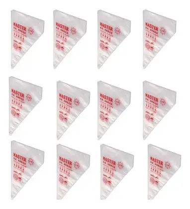 MANGA DESECHABLE 14" CON 12 PIEZAS