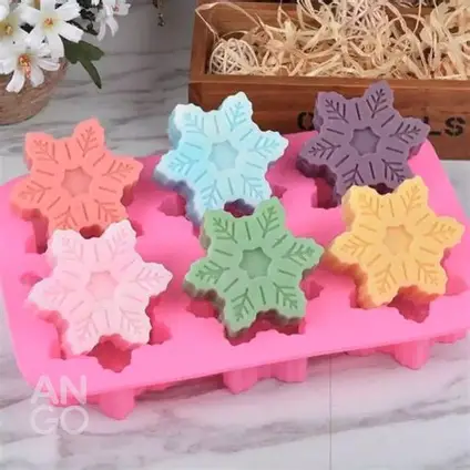 MOLDE SILICON COPO DE NIEVE C/6 CAV