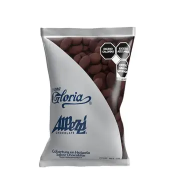 HOJUELA CHOCOLATE GLORIA ALPEZZI SEMIAMARGA 1kg