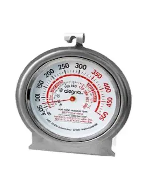 TERMOMETRO ANALOG REDONDO Ø5CM 10°a260°C