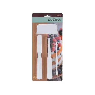 ESPATULA PLASTICA PASTEL BLANCO