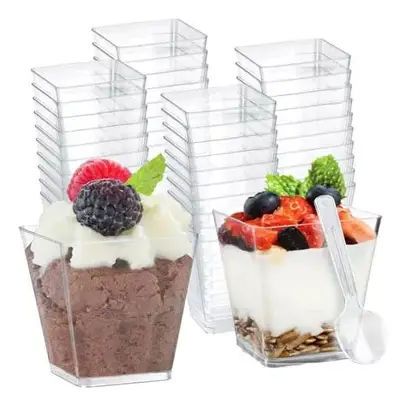 MINI VASO ACRILICO 10PZ