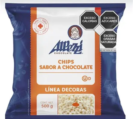 CHISPAS LECHE ALPEZZI 500gr