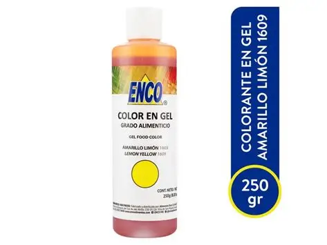 GEL 250g AMARILLO LIMON ENCO