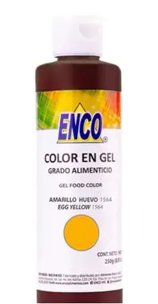 GEL 250g AMARILLO HUEVO ENCO