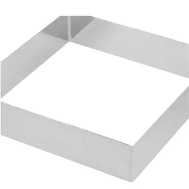 MOLDE ACERO CUADRADO 6X4