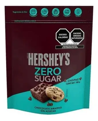 HERSHEYS CHISPA CHOC ZERO AZUCAR 12/180GRS RRP