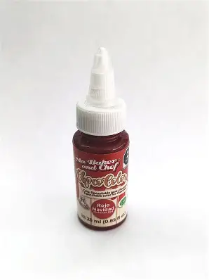 CHOCO COLOR LIPOSOLUBLE PARA CHOCOLATE ROJO NAVIDAD 25 ML