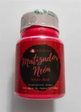 MATIZADOR EN POLVO SPARKLE ROJO 5 G